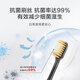 Fabriqué dans JD.com, brosse à dents à poils à tête large * Pack 2, brosse à dents à poil à la tête large adulte, expédition de couleurs aléatoires