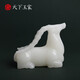 Tianxia Yujia Jade Lucky Sheep's Doorstep Zodiac Sheep Ornament Living Room Entrance Decoration Crafts Elder Customer Gift Gift Box Longhorn Sheep White Jade