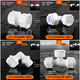 ACCESSOIRES DE CHAUFICATION D'EAU SOLAIRE XMSJ CHAUFFICATION D'EAU ÉTAT-EAU ÉTAT-EAU PIPES D'EAU CONGELLÉS 12164 POINTS ALUMINUM PLASTIQUE PLUS LOBTES Personnalisés Personnalisés 1216 Direct (plastique)