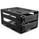Antec P101 hard drive cage hard drive rack*2 is suitable for 3.5-inch HDD or 2.5-inch SSD hard drive expansion slot