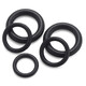 Jinggong (JINGGONG) nitrile rubber o-ring sealing ring o-shaped rubber ring oil seal sealing ring waterproof and high temperature resistant black gasket outer diameter 16*wire diameter 2.4 (50 pieces)