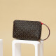 Clutch bag women's small bag new summer fashion clutch bag women's hand bag multi-functional mobile phone bag coin purse brown large size