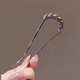 Case makeup Qixi U-shaped hairpin for women, leaf crystal temperament hairpin, metal hairpin, hairpin, simple hairpin comb, leaf type U-shaped hairpin