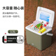 Jingdong-made car-mounted outdoor insulated camping picnic cooler cold storage box take-out fishing box with ice pack 13L