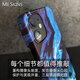 Оригинал Meskins подходит для Apple iPhone16pro мобильный телефон против Fall 15 матовых чернил Blue Simple и Korean Style 13Mini Case Case 14promax персонализированная пользовательская модель 3893 iPhone12mini