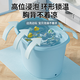 捷贝儿童洗澡桶宝宝浴桶婴儿洗澡盆泡澡桶大号可坐全身浴缸游泳桶家用 加厚米（0-15岁）+浴凳+洗浴大礼包