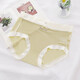 
Yu Zhaolin (YUZHAOLIN) 4 ice silk markless underwear for women with mid waist, abdomen and hips, cold naked feeling, ultra-thin traceless quick-dry briefs NK9856 color mixing 4 M [80-100Jin [Jin equals 0.5 kg]]