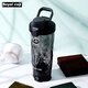 Royal Cup Electric Shaker Cup Fitness Protein Powder Automatic Portable Stirring Colorful Cup Universal for Travel and Office Night Sky Black Electric Shaker Cup Scale 600ml