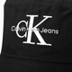 Calvin Kleinjeans [Regalo del Día de San Valentín chino] Hombres y mujeres Casuales Algodón puro Cartas de bordado simples Ck Sunshade Fisherman's Hat Hx0508 001-Black-Black OS