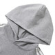 Adidas Siscutirshirt para hombres y mujeres 2024 otoño e invierno Nuevo terciopelo tibio calentado chaqueta con capucha a prueba de viento ji6636 cáñamo mediano gris xl