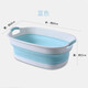 Dipur Foldable Pet Dog Bath Basin Cat Bathing Artifact Bath Special Tool Bath Basin Bathtub* Foldable (with drain outlet - suitable for 20 Jin Jin equal to 0.5 kg) *