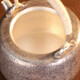 
Licuixing Silver Pot Boiling Kettle 999 Snowflake Silver Japanese Retro Handmade Hammer Pattern Pot Holding Beam Pot Household Large Capacity Retro Hammer Pattern Pot About 695g (Free Engraving)