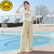 G.Duckkids Little Yellow Duck Girl Summer 2025 NUEVO SUMERA DE NIÑOS SUMERA DE SUMERA DE SUMERA DE DOS PIEZAS