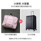 Aiman ​​Travel Bag Unisex Portable Foldable Bag Large Capacity Luggage Bag Thickened Storage Organizer Bag Handbag Third Generation Khaki 44*17*35 Large Size