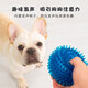 EETOYS medium thorn ball orange dog toy fun sounding teeth grinding and bite-resistant tooth cleaning ball to relieve boredom alone pet supplies
