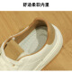 
Xingchangwang small white men's shoes thick sole comfortable and breathable trendy and versatile white casual men's sports running shoes student shoes Men's casual shoes - khaki 42