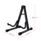 Hanchang boulangerie guitare ukuléle basse ménage étagère pliante accessoires d'instruments de musique onev hanchang [guitare pliante a-shelf] [acheter seulement des racks]