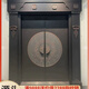 维诺亚铜门别墅大门双开门农村自建房镀铜对开子母入户门铸铝门定制 钢铜0.8镀锌龙骨PVC防火平方价