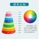 Moment HI Rainbow Hanno Tower Empiled Cercles Empiled Music Petit garçons Girls Enfants Intellectuel Réduction de la pression