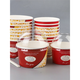 Thickened disposable 75/85 ice cream ball paper cup paper bowl ice cream cup Haagen-Dazs packaging box 110ml 75 caliber paper cup without lid 100 pieces