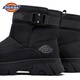 Dickies Botas de nieve Botas para hombres Winter New Men's Shoes Plus de algodón de terciopelo Botas Martin Botas de algodón engrosado de hombres Botas cálidas Black 41