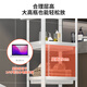Yicai Nianhua Bathroom Toilet Storage Rack Floor-standing Home Toilet Drain Rack Storage Rack 6053-WH