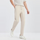 Sieben Wolf [coole und komfortable] Freizeithosen für Männer im Sommer kalte Baumwolle dünne coole und komfortable Geschäft mit geradlinigen Hosen 701 (Khaki) 30 A170/76A