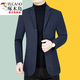 Woodpecker (TUCANO) three-button men's suit spring business casual suit woolen small suit spring and autumn jacket 82305 gray 4XL 195 recommended 190-210Jin Jin equals 0.5 kg
