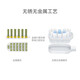 Mijia Xiaomi sonic electric toothbrush head T300/T500/T500C original soft-bristled DuPont bristle toothbrush head Recommended Chinese Valentine's Day gift 3 pieces installed Mijia sonic electric toothbrush head (universal type)