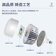 Platinum LED bulb E27 high-power high-brightness energy-saving lamp fin aluminum construction site workshop lighting super bright bulb 50W