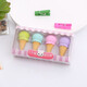 Erase de postre en caja linda Caja de regalo de dibujos animados creatorias Borrador de estudiantes Peopsicle Popsicle Eraser 4 cajas/set 6174