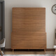 Rayle Chinese Ligne de plateau en bois massif Thé et armoire à vin moderne armoire de rangement de cuisine simple moderne Room de maison contre le mur DJ5012 combinaison 120 * 40 * 200cm