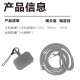 Película móvil Cuerpo Cuerpo Crossbody Crossbody Nylon El parche de cinturón antirrobo puede ser retráctil y una caja de teléfono móvil universal ajustable ajustable y resistente y duradera caja de tarjeta de llave de cuello largo sin revestir