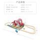 Hape Deutschland Hape Bahngleis Spielzeug Holzbaubaubaugruppe Set Multifunktion Kinderzug Spielzeug Luxus-Bahnhof E3725