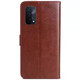 Ju Xiaozhi es adecuado para Oppoa93 Case de teléfonos móviles PEHM00 Case de cuero Flip-Top Case de tarjetas de billetera 5G Case de cuero de billetera de inclinación completa