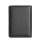 The9 (V.NINE) card holder, business card holder, thin cowhide leather driver's license leather case, anti-theft brush, NFC anti-degaussing bank card holder, mini small wallet, men's gift for husband, boyfriend's birthday gift, Valentine's Day, New Year's gift, black
