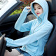 DeTING (DETING) sun protection clothes for women 2023 new ice silk sun protection shirt for summer riding thin versatile sun protection clothes for ultraviolet jacket gray average size (80-130Jin [Jin equals 0.5 kg])