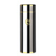 Kuangdi haut de gamme 316 en acier inoxydable thermos taste à thé masculin cup grande capacité portable tasse de tasse de tasse de lettrage personnalisé box-cadeau Gold Filtre ordinaire 420 ml