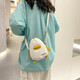 Youze cute mobile phone bag Japanese cute canvas student crossbody bag female fresh girl mini chick shoulder bag cute white