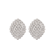 Idel's high-end exaggerated large earrings for women, fashionable and personalized internet celebrity earrings, elegant and atmospheric earrings, rhinestone oval earrings E0002
