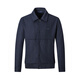 Sept Wolf Jacket Men's Automne NOUVEAU BACLE CASSORT avec style de travail en laine Top 101 pour hommes doux (Naru Blue) L 170 / 88A