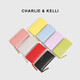 CHARLIE & KELLI CK轻奢包包女包长款多巴胺钱包女士2025新款零钱包卡包手拿包 黑色