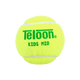 Tevoloon Children's Tennis 831/832 Низкое давление начинает мягкий переход красный/оранжевый/зеленый шар Средний зеленый декомпрессия 25% [48 целых пакетов]