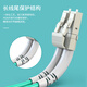 中科光电 万兆多模光纤跳线 多模双芯 双工光缆尾纤OM3 50/125μm电信级光纤线米 LC-LC多模 ZK-LC-LC/OM3- 5M米