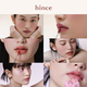 Hins Light Lock Color Nebel Blütenblatt Lip Gloss Weiche Touch Feuchtigkeitsspendende Wasserleuchte Lippenstift Geschenk für Freundin Geburtstag LV003 Orange Style
