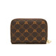 Sac de carte de fixation d'ours Position multi-cartes pour femmes Ultra-mince Portefeuille de pièces de monnaie mignon sac à carte compacte haut de gamme