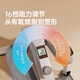 Youmei Elliptical Machine Does Not Take Up Space Mini Mini Home Fitness Small Multi-Function Walking Stepper Space Walking Machine White - 16 Levels of Resistance Adjustment - Does Not Take Up Space