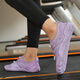 
RZWOLF indoor fitness shoes for men and women skipping rope shoes for non-slip treadmill shoes for gym yoga five-finger comprehensive training shoes for people Y717 light purple (standard sports code) 36