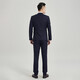 Haipai Haoyu suit suit men's slim business formal attire professional work wear one-button suit suit navy one-button XL 180/100A