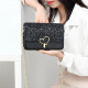 viney cowhide bag women's bag fashionable crossbody chain bag light luxury shoulder bag birthday gift high-end feeling for girlfriend wife
